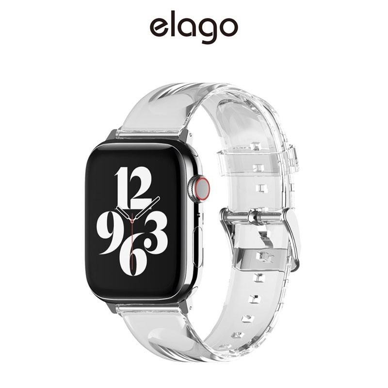 【台灣出貨】[elago] Apple Watch 透明錶帶 (適用 iWatch 系列 9~1/SE/Ultra1,2