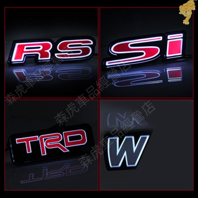 森虎車品🔰Honda本田Si/RS/typer紅標帶燈中網標4代5代 8代9代十代 喜美Civic Accor