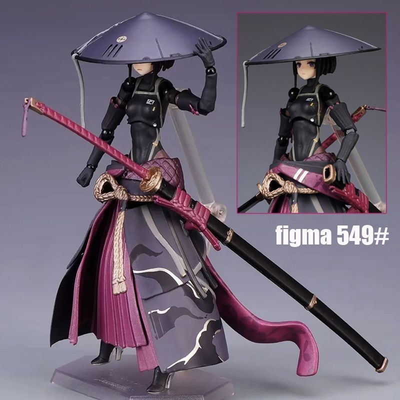 新款熱門🟡優質版MF浪人可動手辦 流浪武士 機娘figma549桌麵擺件模型禮物🟡免運