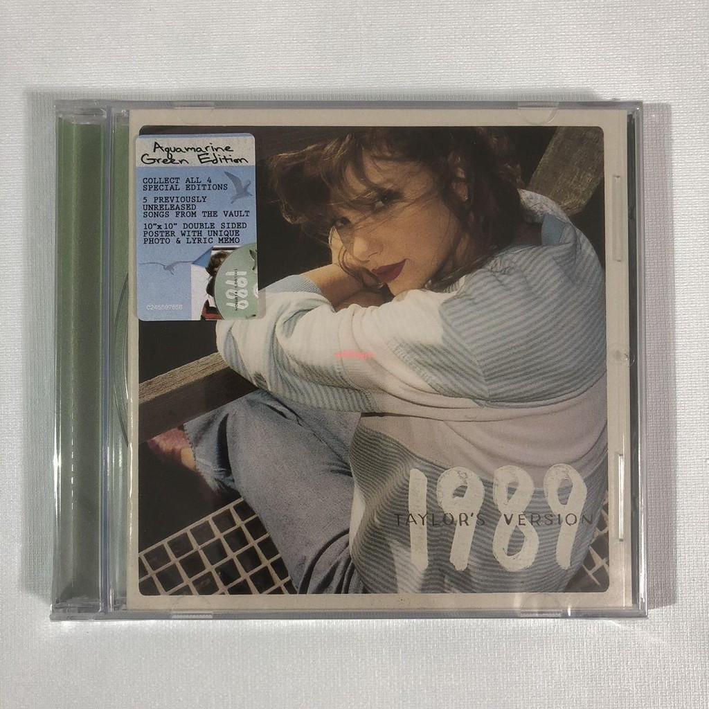 泰勒 霉霉 Taylor Swift 1989 Taylor's Version CD內附海報＆全新塑封專輯
