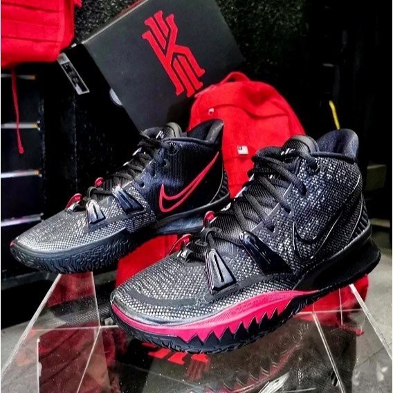 Nike Kyrie 7 EP 黑紅 籃球 男款 CQ9327-001 慢跑鞋