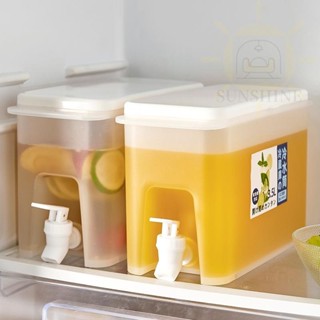 冰箱冷水壺食品級夏季家用耐高溫帶水龍頭大容量塑料冷水桶涼水壺