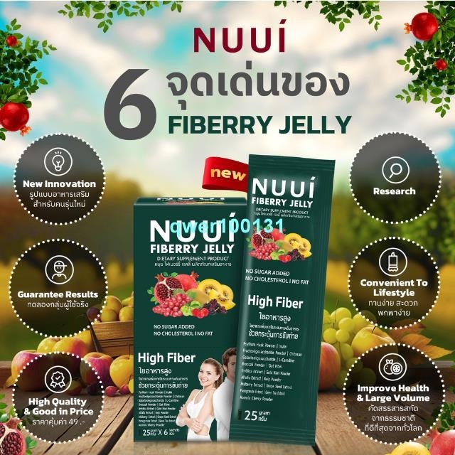 🔥特銷 #好貨 泰國 NUUI纖維果凍 酵素果凍 膳食纖維果凍 大餐救星