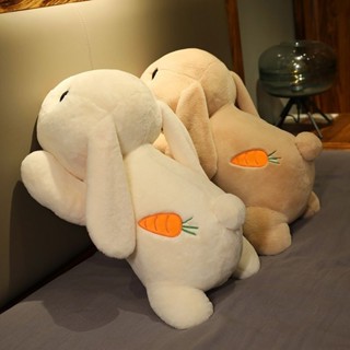 可愛垂耳毛絨玩具兔子小白兔抱枕布娃娃玩偶女孩床上睡覺生日禮物
