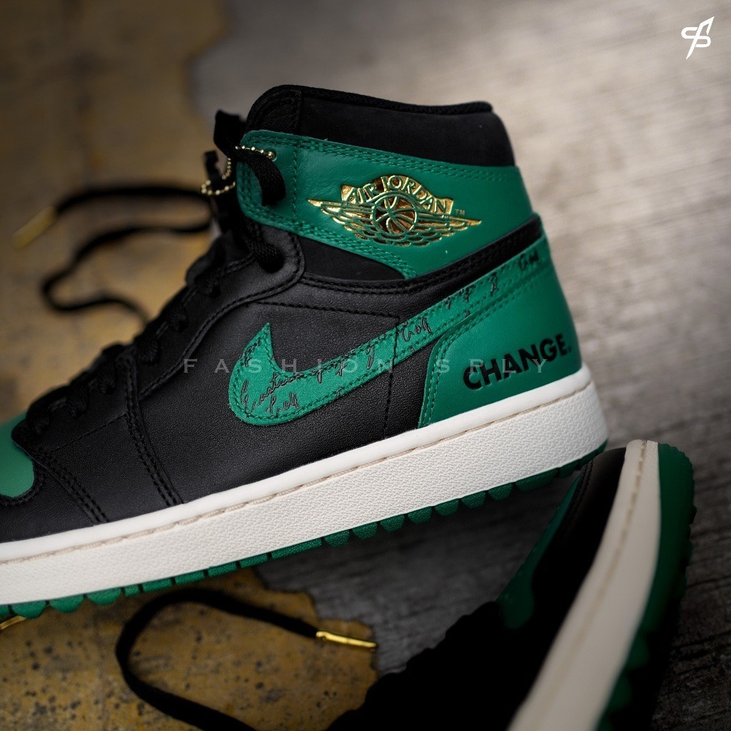 Eastside Golf x Air Jordan 1 綠黑腳趾