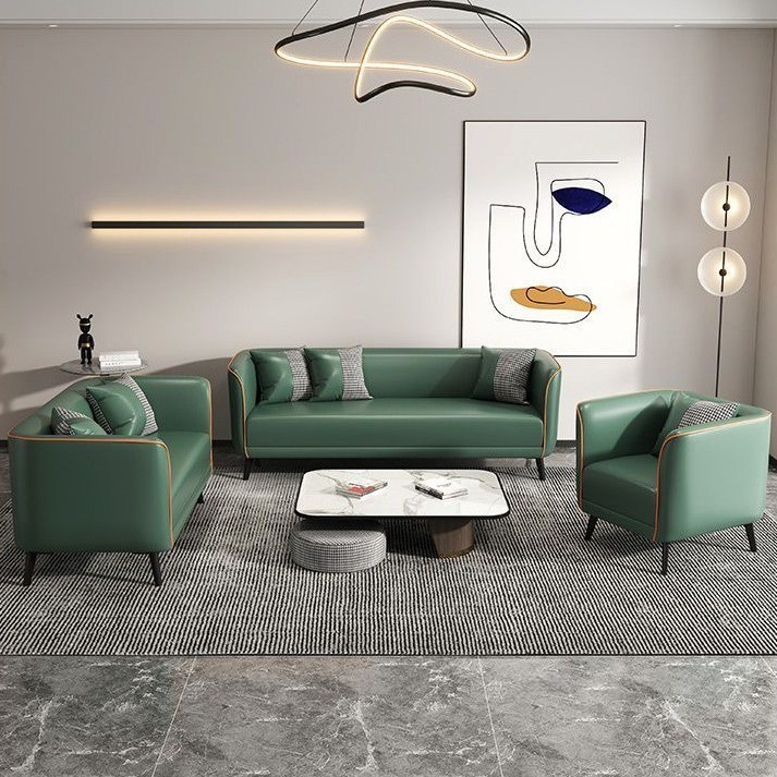 沙發小戶型網紅款科技布公寓簡易現代簡約出租房雙人三人客廳沙發