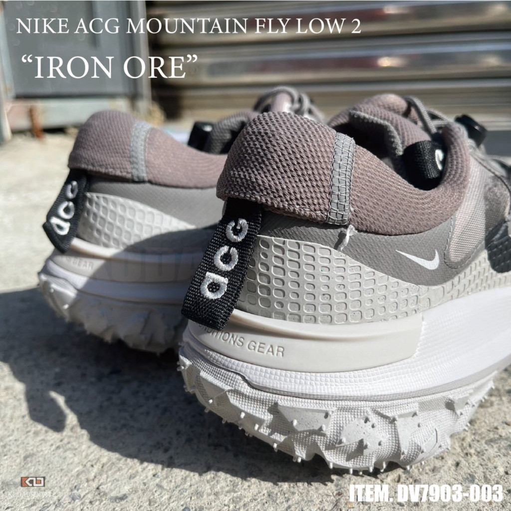 {正品}Nike ACG Mountain FLY 2 Low DV7903-003 灰 登山越野鞋 抓地