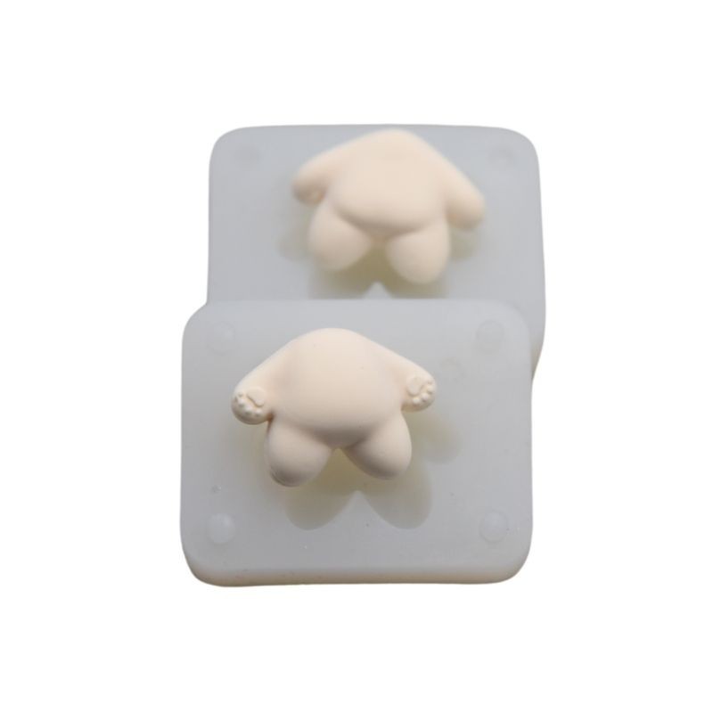 【BJD】模具Q版超輕粘土可愛獸貓爪身體硅膠模具 正比DIY超輕粘土卡通體模具