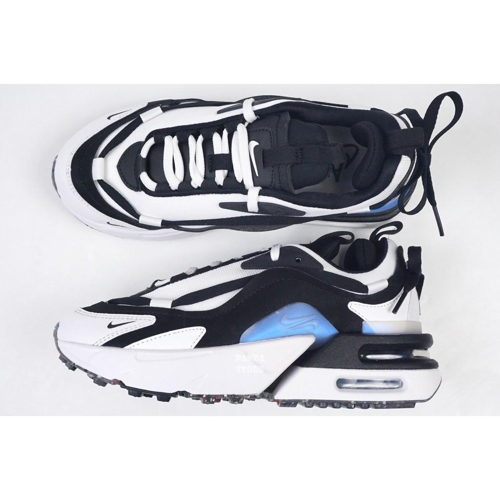 NIKE AIR MAX FURYOSA 氣墊 厚底 綁帶 運動鞋 DH0531-100 紫綠 002 白黑 女鞋