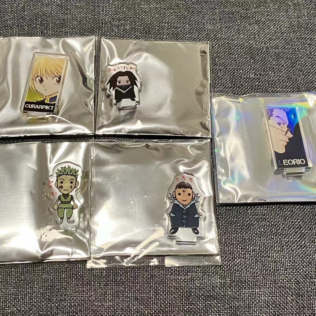 【日本正版】全職獵人 mini立牌 立牌 酷拉皮卡 雷歐力 團長 西索 飛坦 伊爾迷 周邊 免運