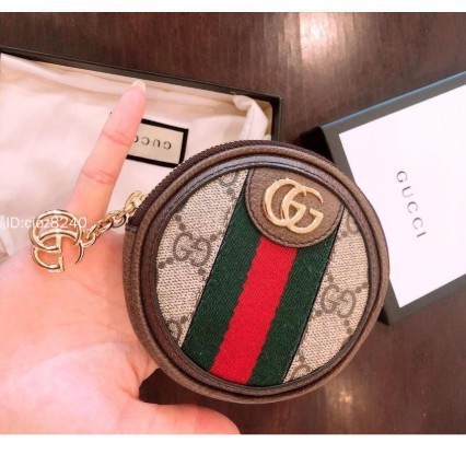 GUCCI 零錢包 Ophidia GG ‎574840 ‎575160 古馳 圓餅 零錢包 V型 鑰匙