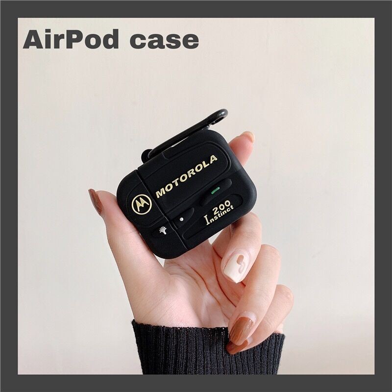 創意複古老式BB機airpods 保護套 airpods2代 保護殼 airpods pro 蘋果耳機保護套 小衆高級感