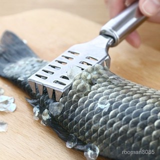 🚚🚚【臺灣出貨】🔥24新款魚鱗刨颳魚鱗不銹鋼殺魚專用工具多功能加厚颳魚鱗神器傢用 YITN