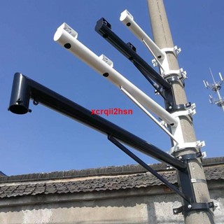 室外水泥電線桿路燈桿抱桿監控支架加長槍機球機支架
