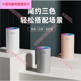 新竹出貨✈mini加濕器 水氧機 水霧機 噴霧器 車用薰香機 家用香氛機 USB充電 七彩夜燈 自動斷電