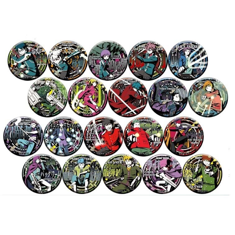  🔥桃園出貨🔥境界觸發者 徽章 境界觸髮者動漫徽章吧唧 空閒遊真 三雲修