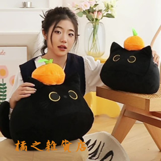 【限時下殺】黑貓 玩偶 貓咪 毛絨 玩具 公仔 娃娃 睡覺 抱枕 客廳 臥室 🍊Or🍊
