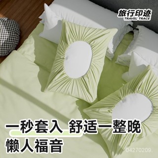 「新品推薦」🔥一次性枕套枕巾旅行枕頭套加厚隔臟雙人火車臥鋪單人酒店床上用品 RWZK