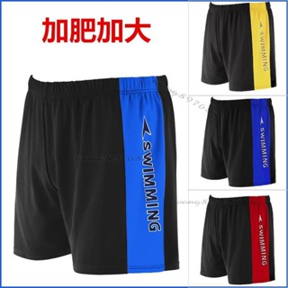 加大碼3-4尺5腰圍泳褲加肥男士肥佬五分長腿胖子運動褲爸爸中老年泳褲臺灣出貨💯