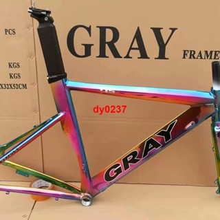 L812*熱款*GRAY F15破風鋁合金公路破風車架內走線碟剎版公路車架