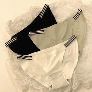 YC家🎀熱銷爆款日系內褲女性感系帶氣質簡約黑白灰純棉檔透氣低腰少女三角褲頭