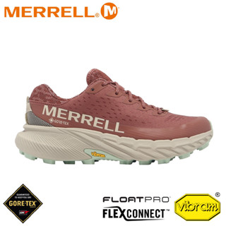 【MERRELL 美國 女 AGILITY PEAK 5 GORE-TEX 戶外防水運動鞋《岩石紅》】 ML068256