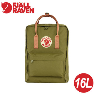 【Fjallraven 小狐狸 Kanken 背包16L《叢葉紅/桃沙》】F23510/登山/健行/雙肩包/輕便包