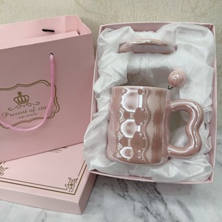 陶瓷馬剋杯 馬剋杯 杯子 陶瓷杯 牛奶杯 咖啡杯 大容量馬剋杯 禮盒組 生日禮物 交換禮物 泡茶杯 水杯奶fufu高顔值