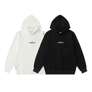 【賢賢百貨店2】Margiela馬吉拉胸前顛倒字母logo帽衫MM6潮牌寬松休閑連帽衛衣ins