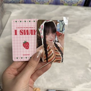 *韓國代購*娃(G)I-DLE 7th Mini Album 女娃ISWAY特典指定小卡