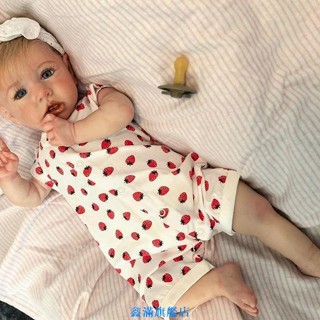 臺灣熱賣📢reborn babydoll saskia lifelike baby模擬嬰兒重生娃娃可愛寶寶
