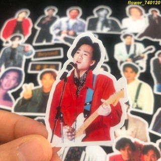 [全場滿99出貨]黃家駒貼紙防水更新版經典照片beyond樂隊周邊卡貼貼畫手機本子貼中華資源數碼庫