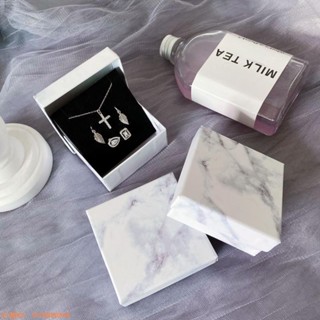 戒指手鐲飾品盒 印刷 珠寶項鍊盒 (真的ahUs) 全場客製化 首飾盒 天地蓋禮品盒 大理石紋 首飾盒