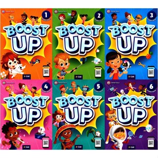 【兒童英語教材】Boost Up 系列 課本(with Audio QR Code)/練習本 E*PUBLIC