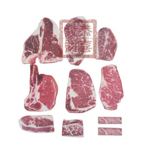 🥂精緻模擬🥂活動道具 擺件 假牛肉 模型 和牛雪花 戰斧牛仔骨 午餐肉 模擬西冷牛排