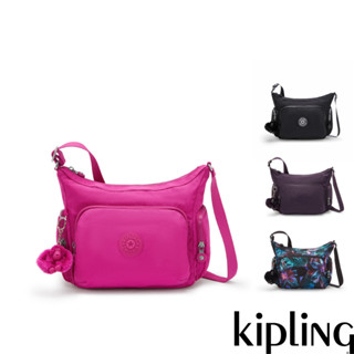 Kipling『牛角包』輕巧多袋實用側揹包-GABB S(多款任選)FW24L3