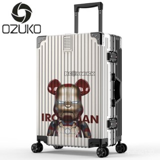💥皮皮優選💥 暴力熊塗鴉行李箱 拉桿箱 結實耐用 防颳箱 登機箱 旅行箱 20吋登機箱 學生旅行箱 30吋大容量皮箱