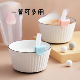 『臺灣 | 暢銷』卡扣吸管 寶寶喝湯 吸管兒童 粥輔食 喝水軟矽膠 配件嬰兒 帶非一次性