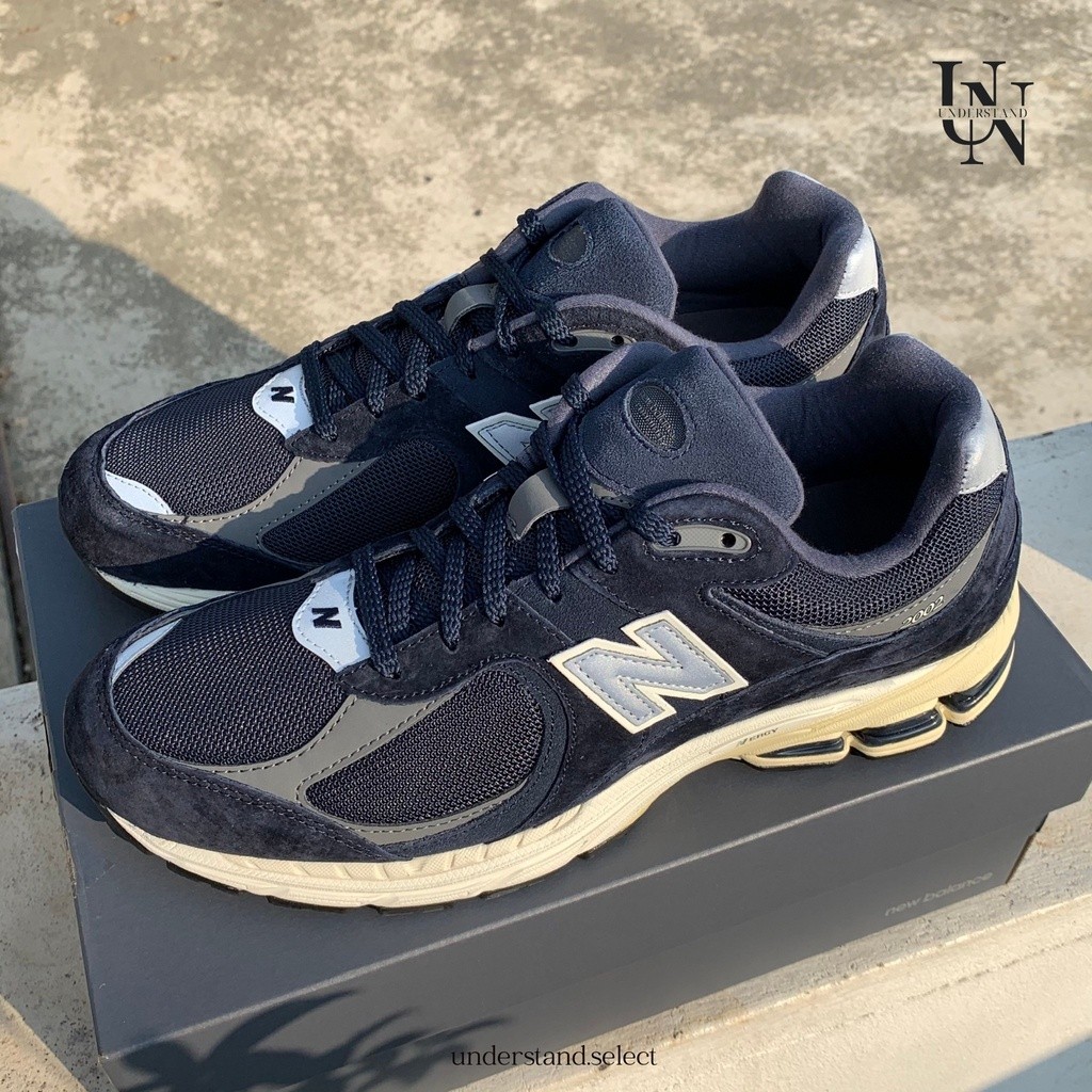 代購免運NEW BALANCE 2002R NB 藍 深藍 奶油底 深藍灰 M2002RCA