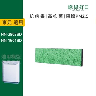 適用TECO東元 NN-2803BD NN-1601BD HEPA抗菌活性碳複合式出風口濾網 綠綠好日
