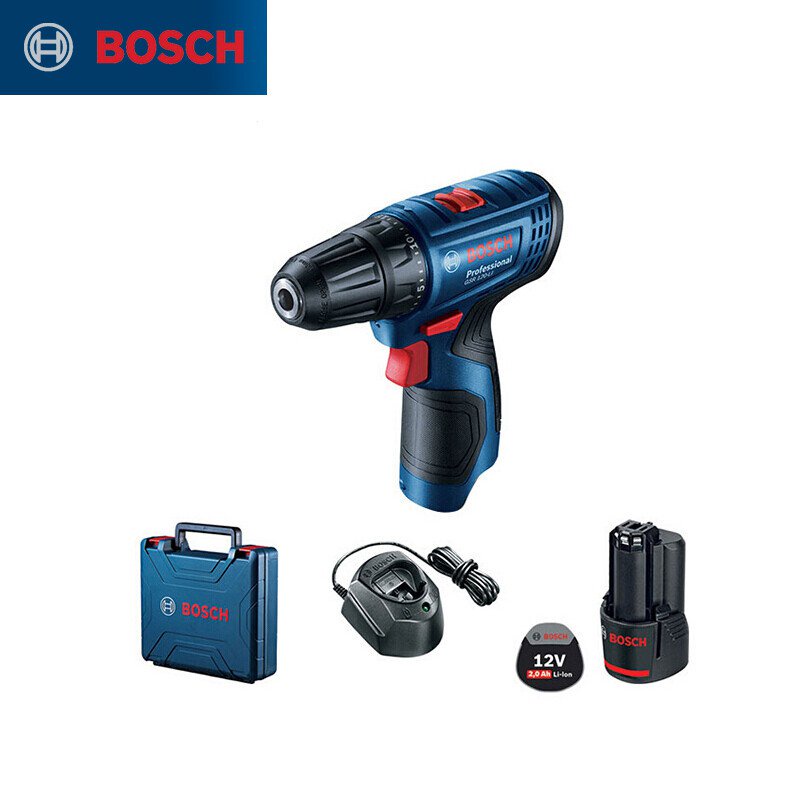 博世（BOSCH）GSR 120-Li 充電式電動工具電動螺絲刀 鋰電手電鑽（12V單電版）2A陞級版
