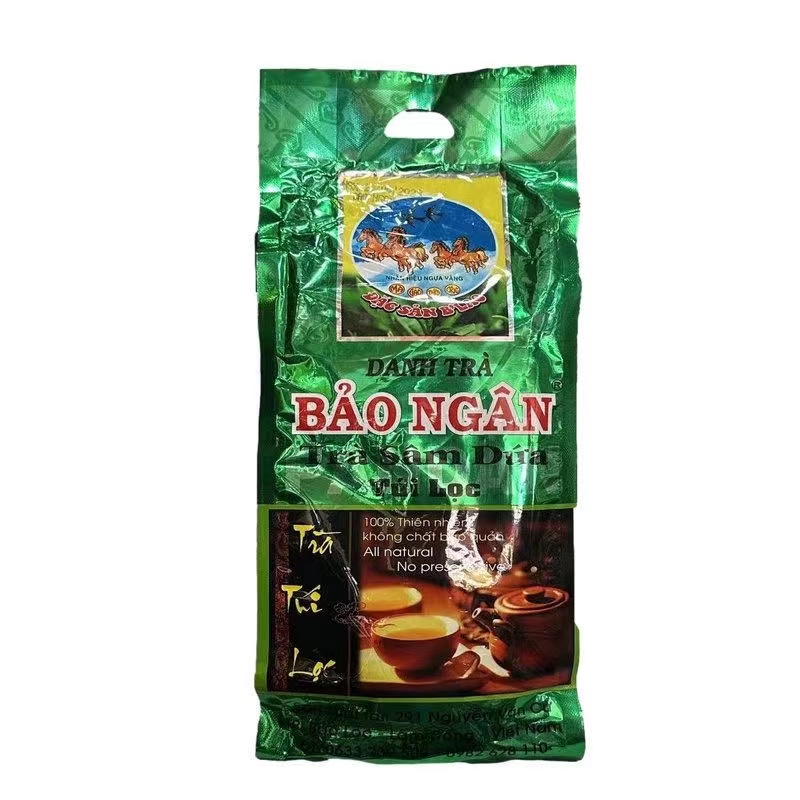 越南茶BAO NGAN Tra Sam Dua Tui Loc 黃馬綠茶小袋裝小包裝350克