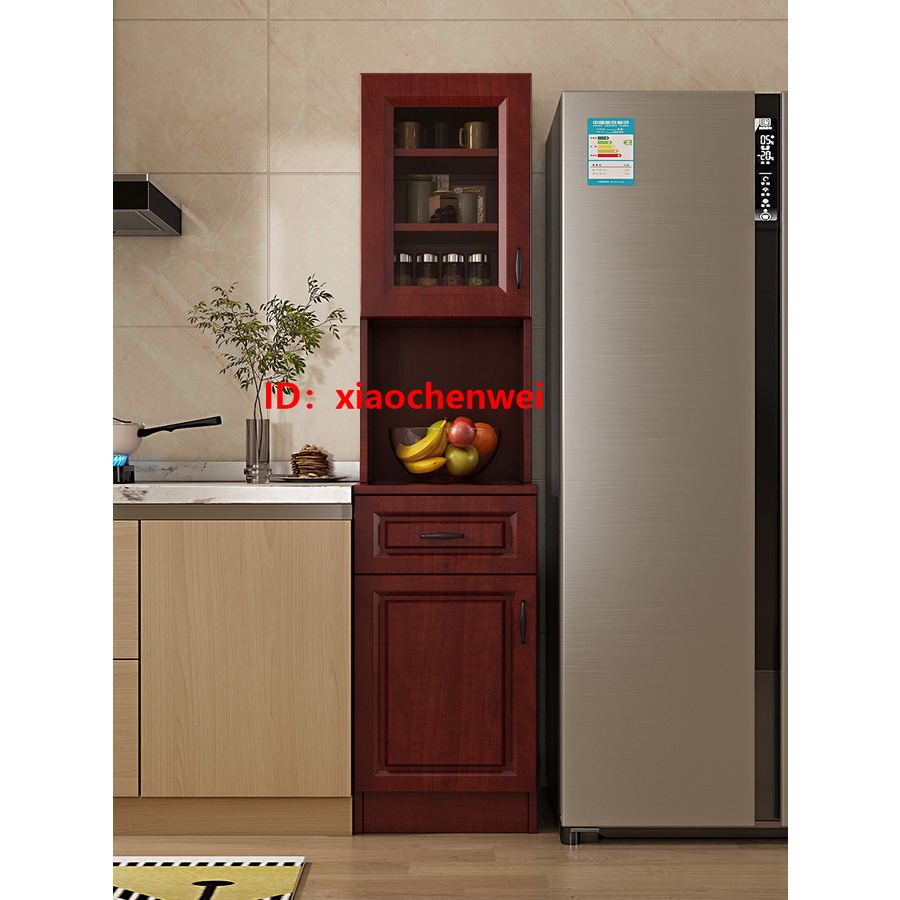新品 低價 優惠定製 冰箱夾縫置物櫃 極窄30公分窄款餐邊櫃 中式廚房立櫃 縫隙櫃 超薄