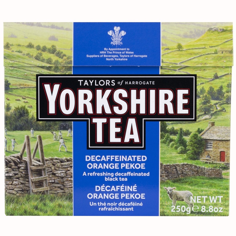 英國 yorkshire tea約克夏紅茶低因茶包約克郡純紅茶