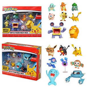 神奇寶貝精靈寶可夢Pokemon皮卡丘口袋妖怪戰鬥公仔套裝手辦模型【Kevin潮趣廠】