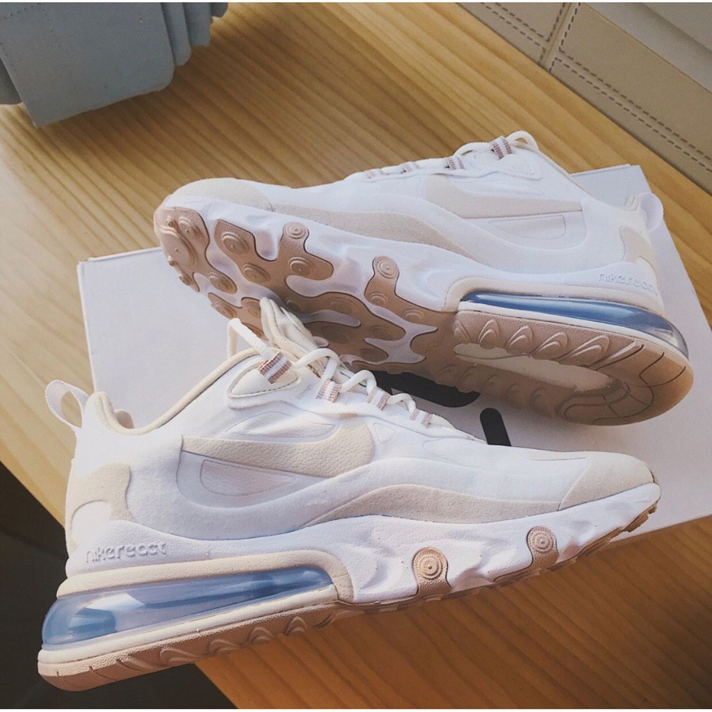 NIKE Air Max 270 React CJ0619-102 米色