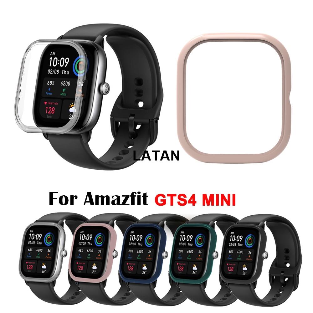 LATAN-適用於華米 Amazfit GTS4 Mini GTS 4 迷你智能手錶硬保護的 PC 保護殼