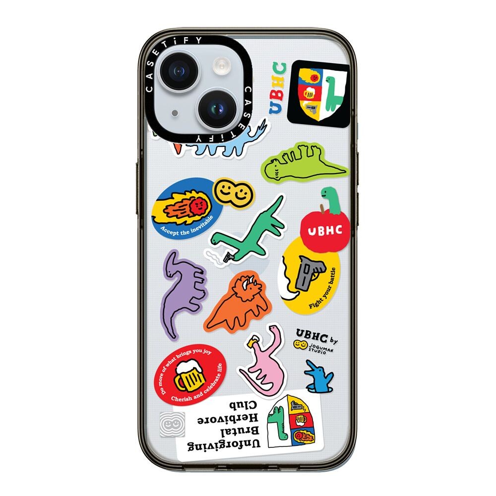 CASETiFY 保護殼 iPhone 15/15 Plus 小恐龍貼紙 UBHC Sticker