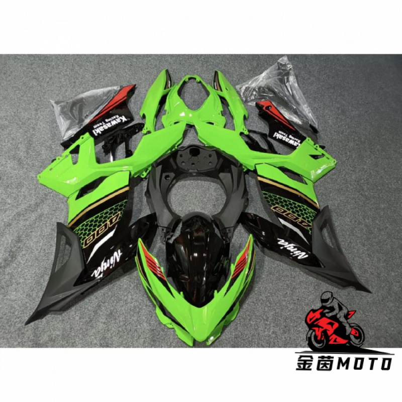 【金茵MOTO】NINJA400副廠殼 忍4車殼 18-23年 忍400 客製化彩繪  變色龍  另有Z250 Z300