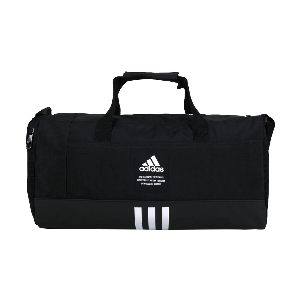 ADIDAS 中型圓筒包(側背包 裝備袋 手提包 肩背包 24.9L 愛迪達「HC7268」 黑白